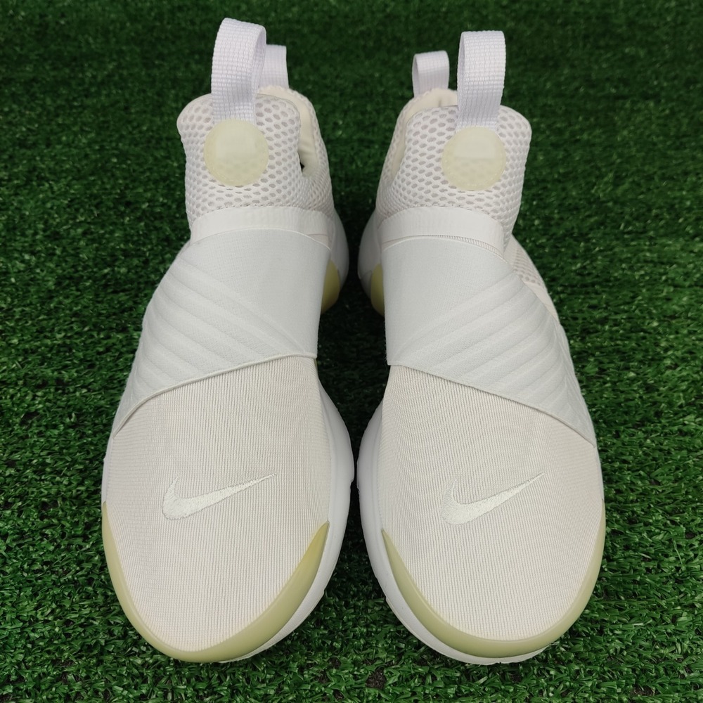Nike Sneakers Kids 4Y White Presto Extreme Slip On 870020-101 Mesh Athletic - Picture 2 of 8